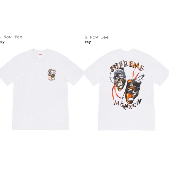 supreme laugh now tee